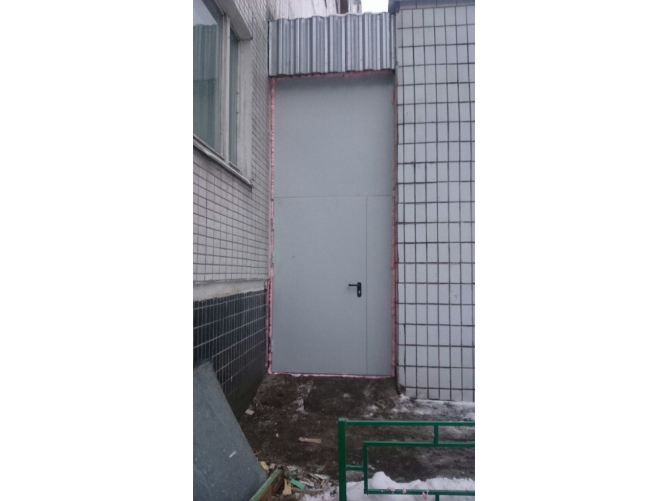 Противопожарная дверь 2100×1500 / серия FRM55263